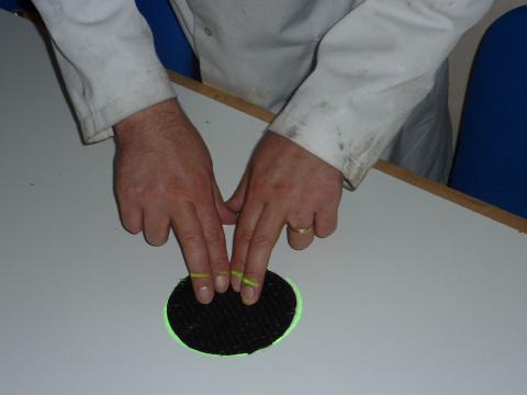 positionnement 2D d'un laser pour matériaux composites